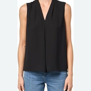 Zara Black Sleeveless Women's Top